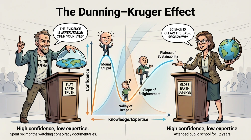 Dunning-Kruger Infographic