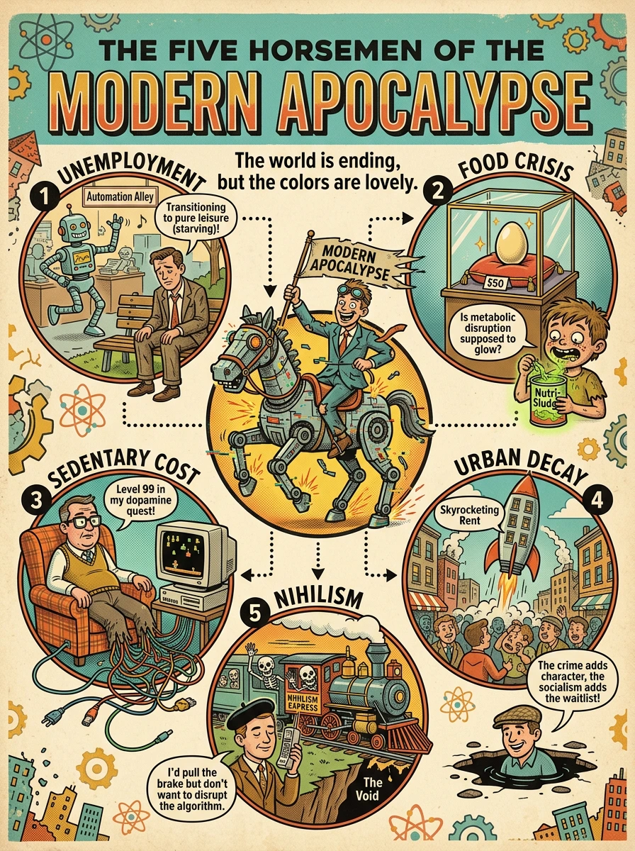 Modern Apocalypse infographic