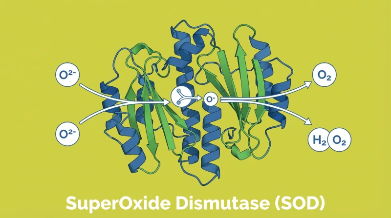 SuperOxide Dismutase (SOD) mechanism