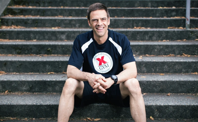 PJ Glassey—Those stairs know his shoes well! PJ Glassey