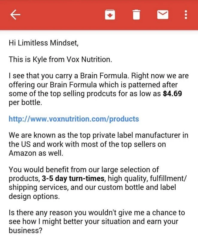 White labeled Nootropic