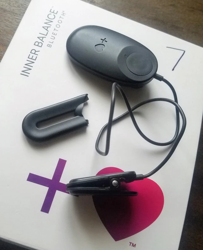 The plastic clip on my HeartMath Inner Balance randomly broke after a few years of very gentle use. Broken Inner Balance