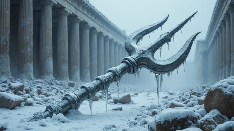 Trident among rubble Trident among rubble